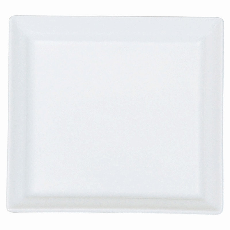 金正陶器 白磁 オードブル13cm四角皿 1個(ご注文単位1個)【直送品】