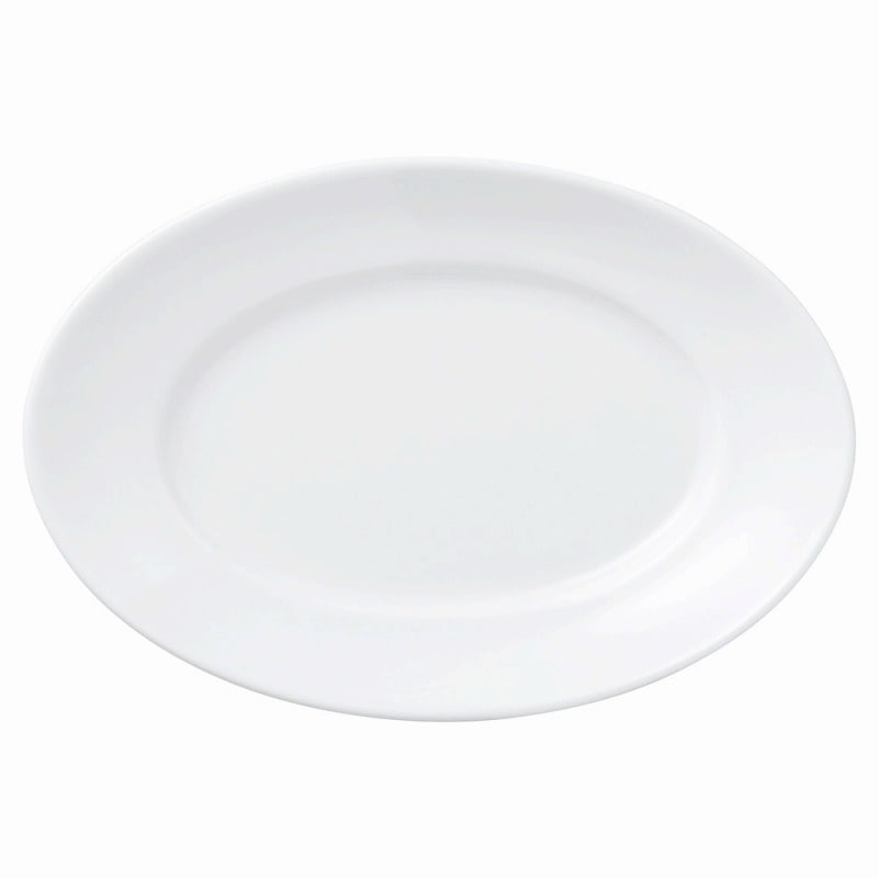 金正陶器 白磁　カードル17cmプラター 1個（ご注文単位1個）【直送品】