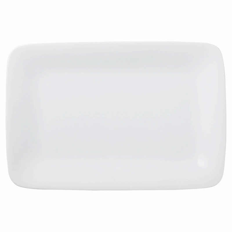 金正陶器 BPホワイト 角10吋プラター 1個(ご注文単位1個)【直送品】