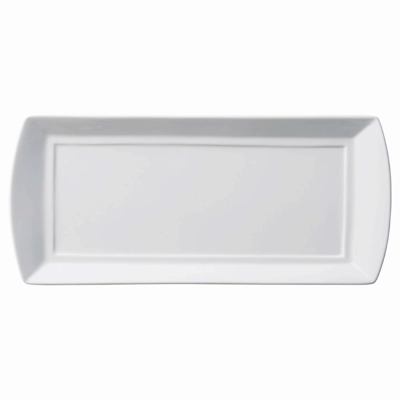 金正陶器 フォルムリンツ・(K364) 長角ケーキプレート(M) 1個(ご注文単位1個)【直送品】