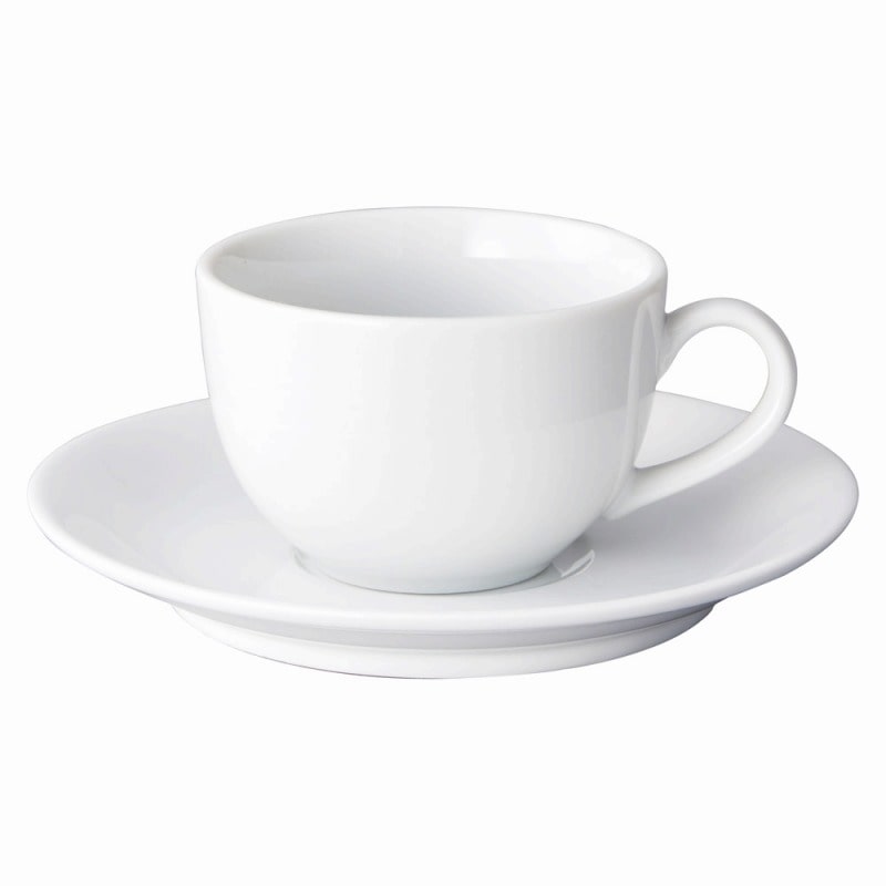 金正陶器 ローマホワイト 兼用碗皿 1個(ご注文単位1個)【直送品】