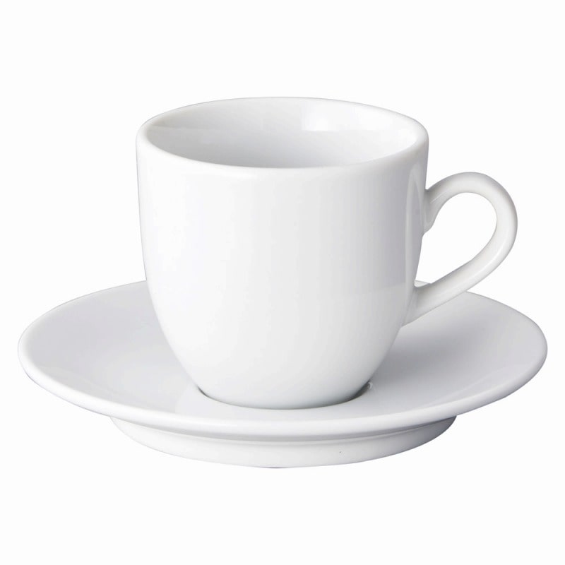 金正陶器 ローマホワイト アメリカン碗皿 1個(ご注文単位1個)【直送品】