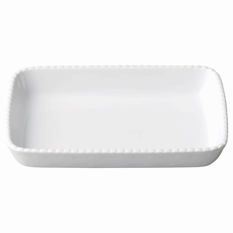 金正陶器 VASSANO BUFFET 白磁 スタック長角型32cm 1個(ご注文単位1個)【直送品】