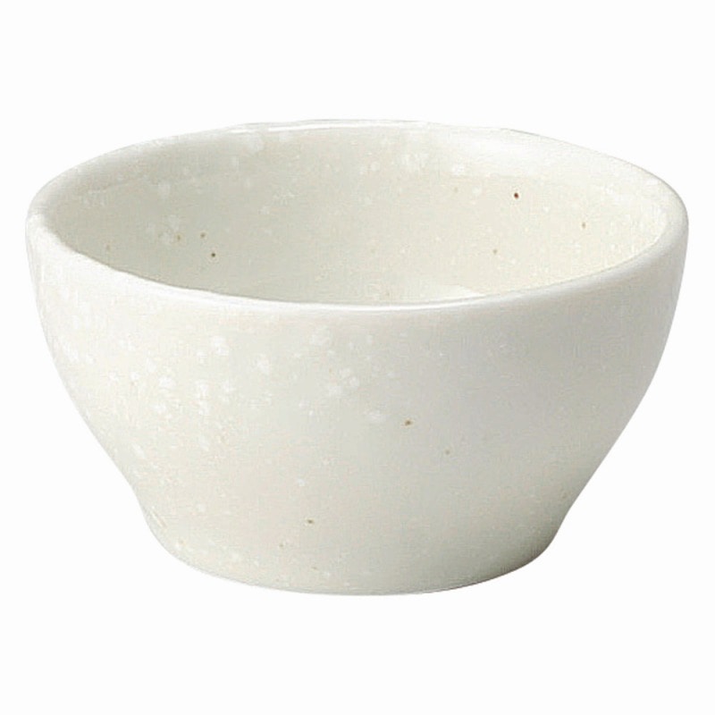 金正陶器 白粉引(黒い斑点) 7cmボール 1個(ご注文単位1個)【直送品】