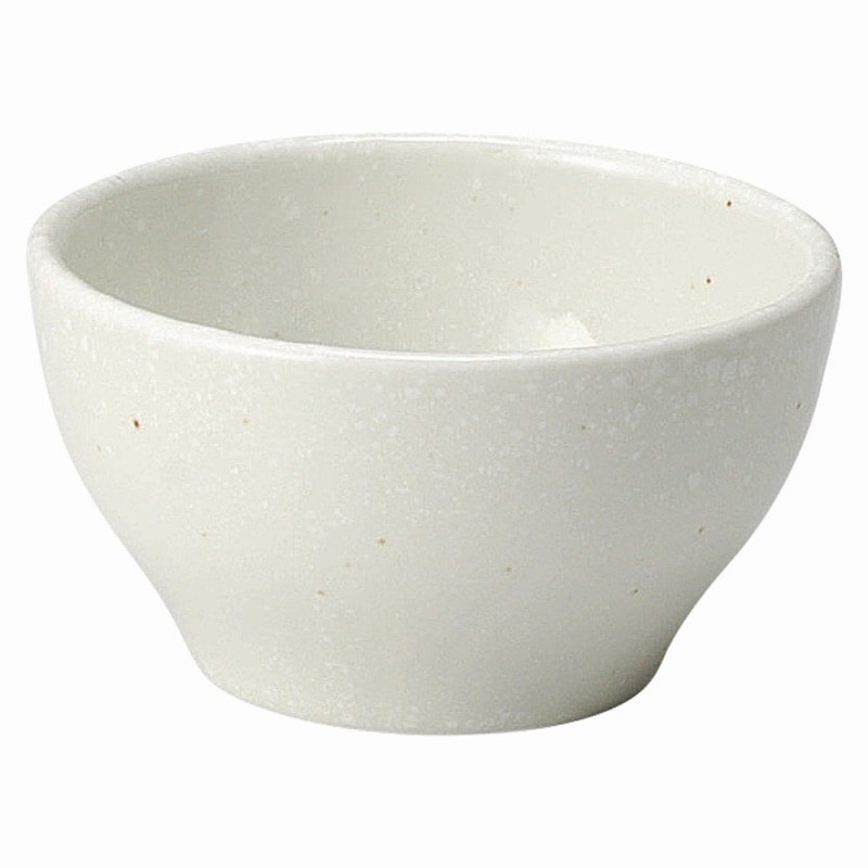 金正陶器 白粉引(黒い斑点) 9cmボール 1個(ご注文単位1個)【直送品】