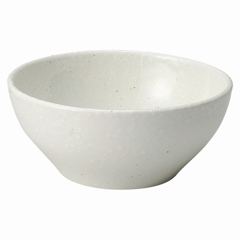 金正陶器 白粉引(黒い斑点) 14cmボール 1個(ご注文単位1個)【直送品】