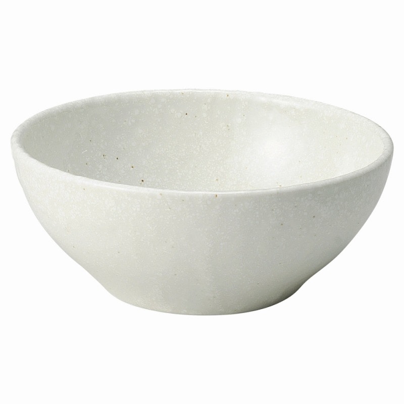 金正陶器 白粉引(黒い斑点) 16cmボール 1個(ご注文単位1個)【直送品】