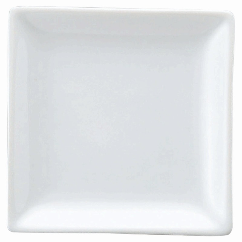 金正陶器 スタイルRC 白13cm角皿 1個(ご注文単位1個)【直送品】