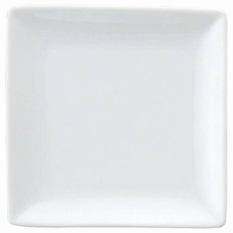 金正陶器 スタイルRC 白17cm角皿 1個(ご注文単位1個)【直送品】