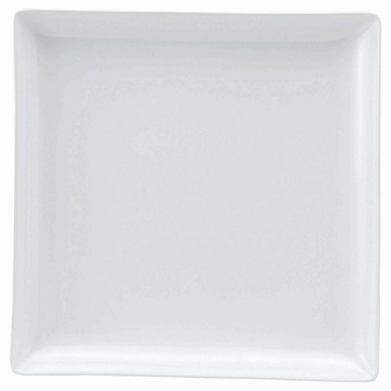金正陶器 スタイルRC 白27cm角皿 1個(ご注文単位1個)【直送品】