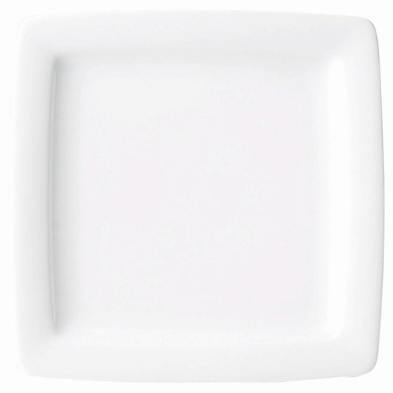 金正陶器 レーラホワイト 17cm正角皿 1個(ご注文単位1個)【直送品】