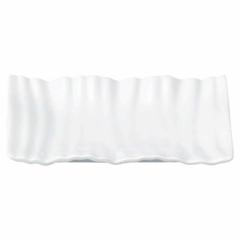 金正陶器 ウェーブ 13cm長角皿 1個(ご注文単位1個)【直送品】