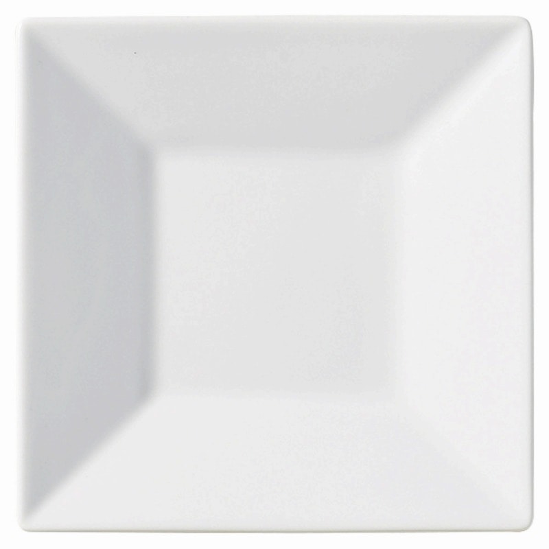 金正陶器 ホワイトスクエアー 13cm四角皿 1個(ご注文単位1個)【直送品】
