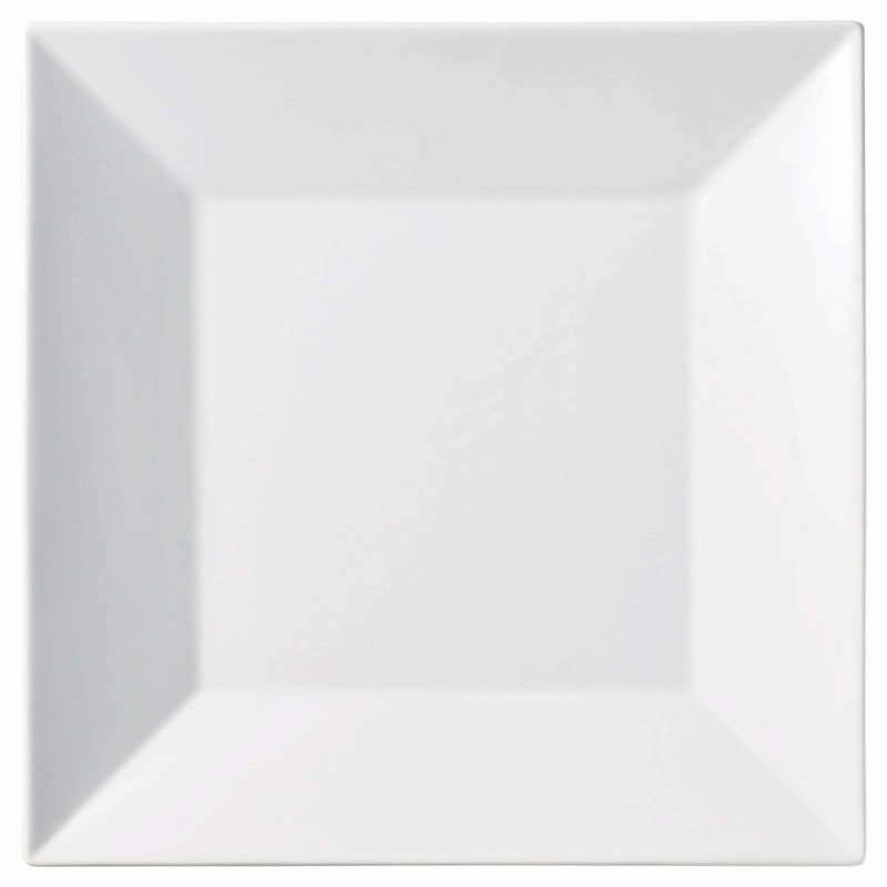 金正陶器 ホワイトスクエアー 30cm四角皿 1個(ご注文単位1個)【直送品】