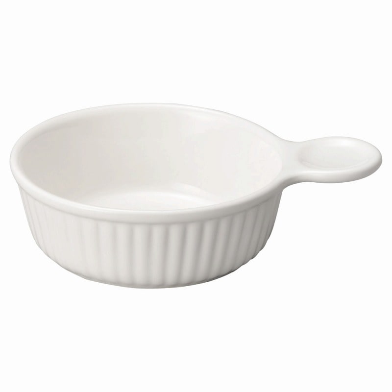 金正陶器 乳白 片手スープ 1個(ご注文単位1個)【直送品】