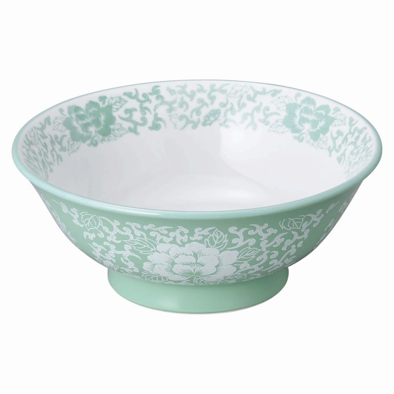 金正陶器 ヒスイぼたん 6.5反高台丼 1個(ご注文単位1個)【直送品】