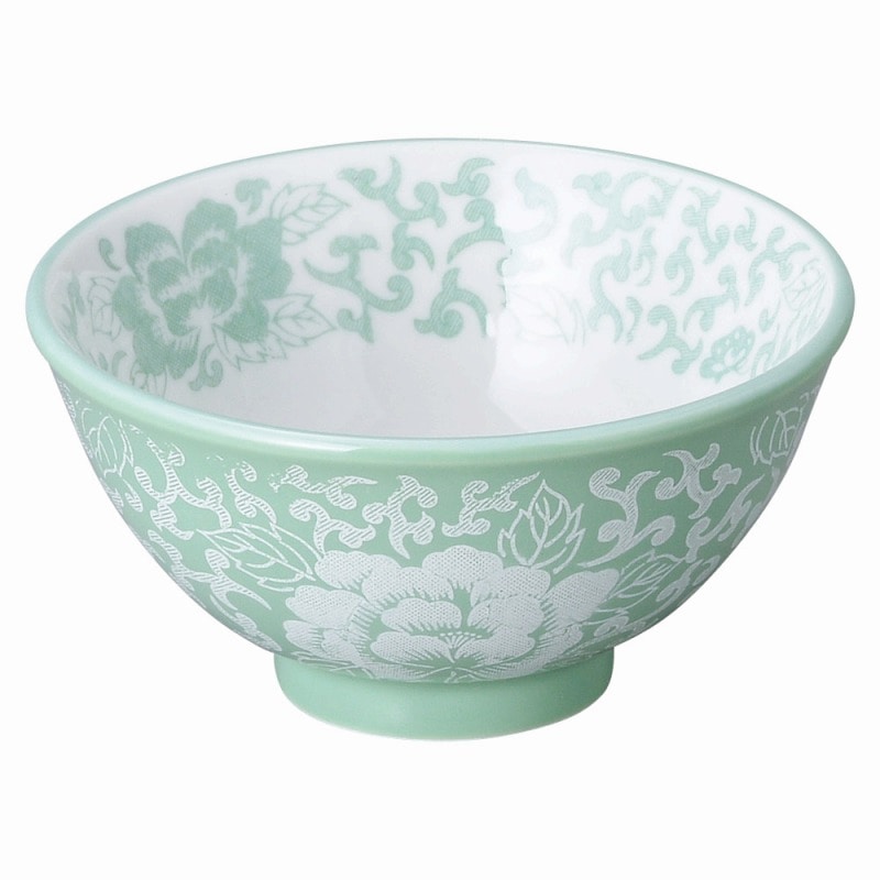 金正陶器 ヒスイぼたん スープ碗 1個(ご注文単位1個)【直送品】