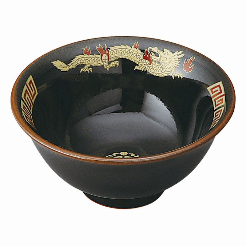 金正陶器 天目金彩竜 スープ碗 1個(ご注文単位1個)【直送品】