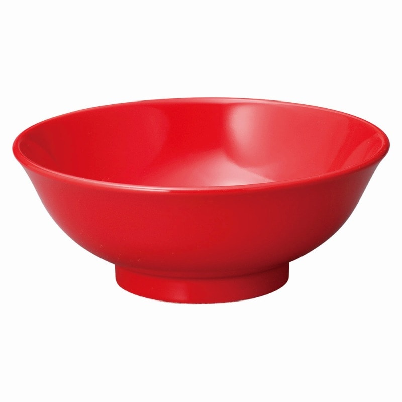 金正陶器 ニューチャイナ 赤反高台6.8丼 1個(ご注文単位1個)【直送品】