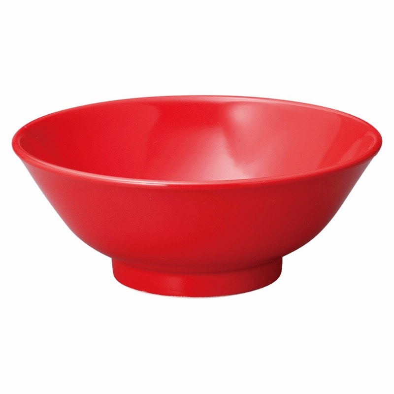 金正陶器 ニューチャイナ 赤反高台7.0丼 1個(ご注文単位1個)【直送品】