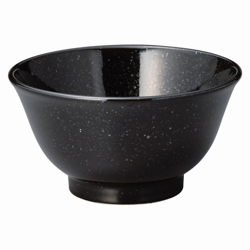 金正陶器 ニューチャイナ 黒反深口6.3丼 1個(ご注文単位1個)【直送品】