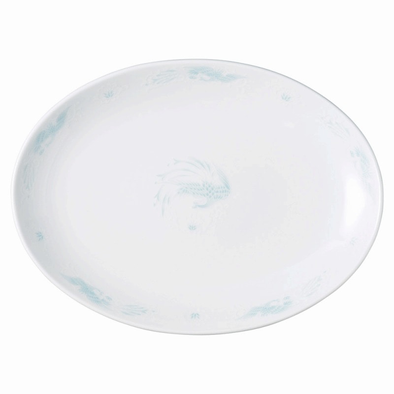 金正陶器 花蓮（スーパーホワイト）　16吋メタプラター 1個（ご注文単位1個）【直送品】