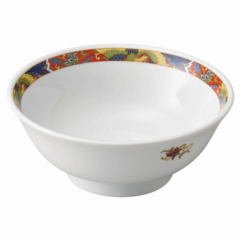 金正陶器 紅鳳凰 6.3反高台丼 1個(ご注文単位1個)【直送品】