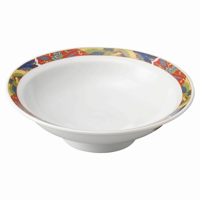 金正陶器 紅鳳凰 7.0丸高台皿 1個(ご注文単位1個)【直送品】