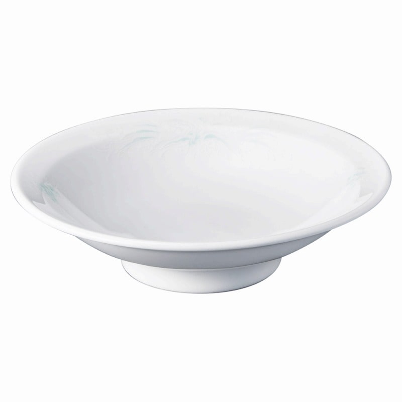 金正陶器 強化磁器 スーパーチャイナ翠唐鳳 8吋丸高台皿 1個(ご注文単位1個)【直送品】