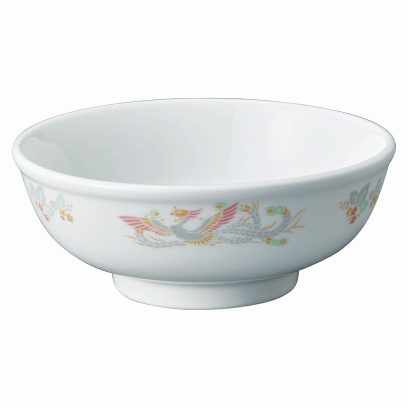金正陶器 強化磁器 紅鳳華 6.5吋玉丼 1個(ご注文単位1個)【直送品】