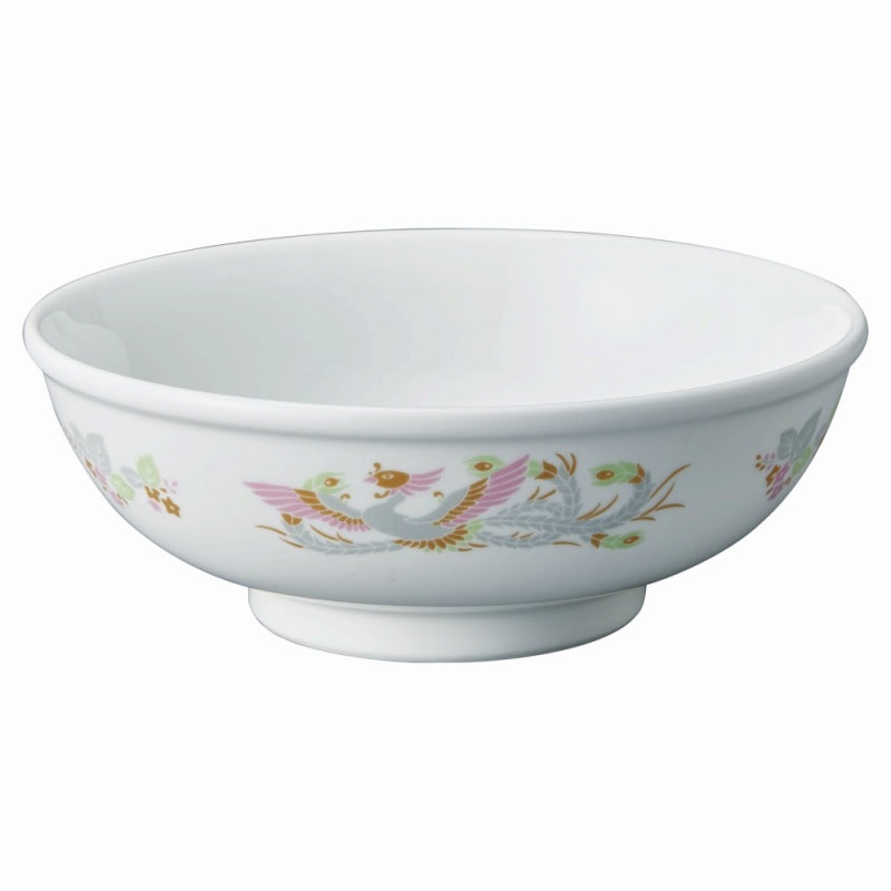 金正陶器 強化磁器 紅鳳華 8吋玉丼 1個(ご注文単位1個)【直送品】