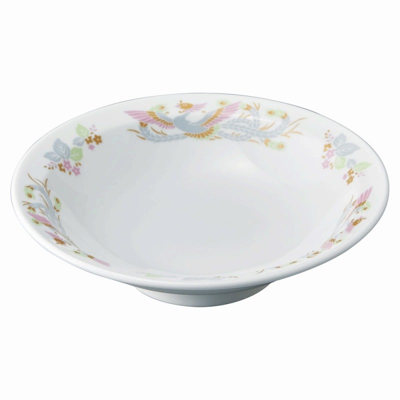 金正陶器 強化磁器 紅鳳華 8吋丸高台皿 1個(ご注文単位1個)【直送品】