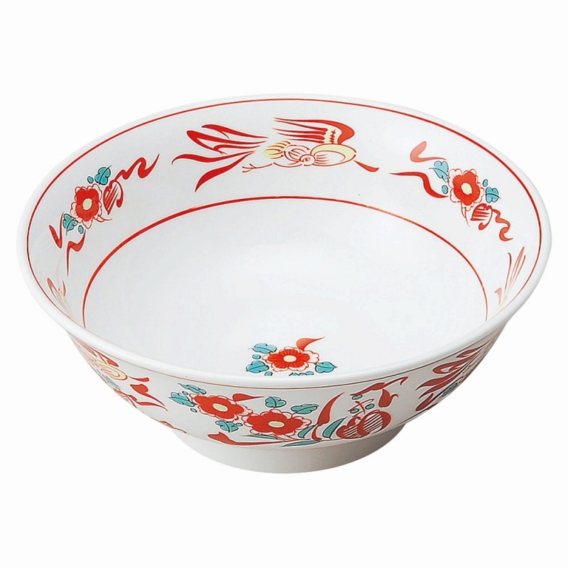 金正陶器 花鳥 6.8反高台丼 1個(ご注文単位1個)【直送品】