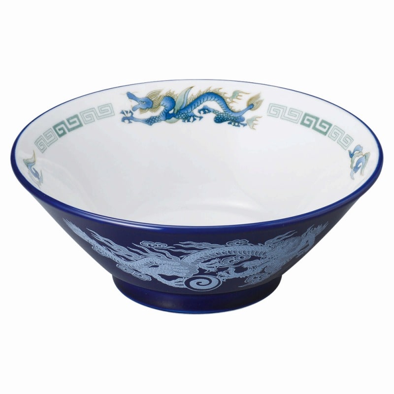 金正陶器 ルリ白竜 6.8切立丼 1個(ご注文単位1個)【直送品】