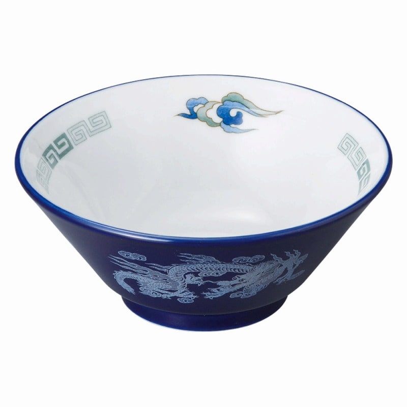 金正陶器 ルリ白竜 ライス丼 1個(ご注文単位1個)【直送品】