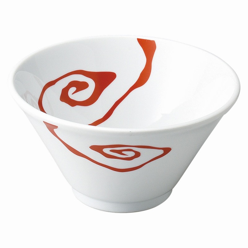 金正陶器 赤雲竜 深口切立6.3丼 1個(ご注文単位1個)【直送品】