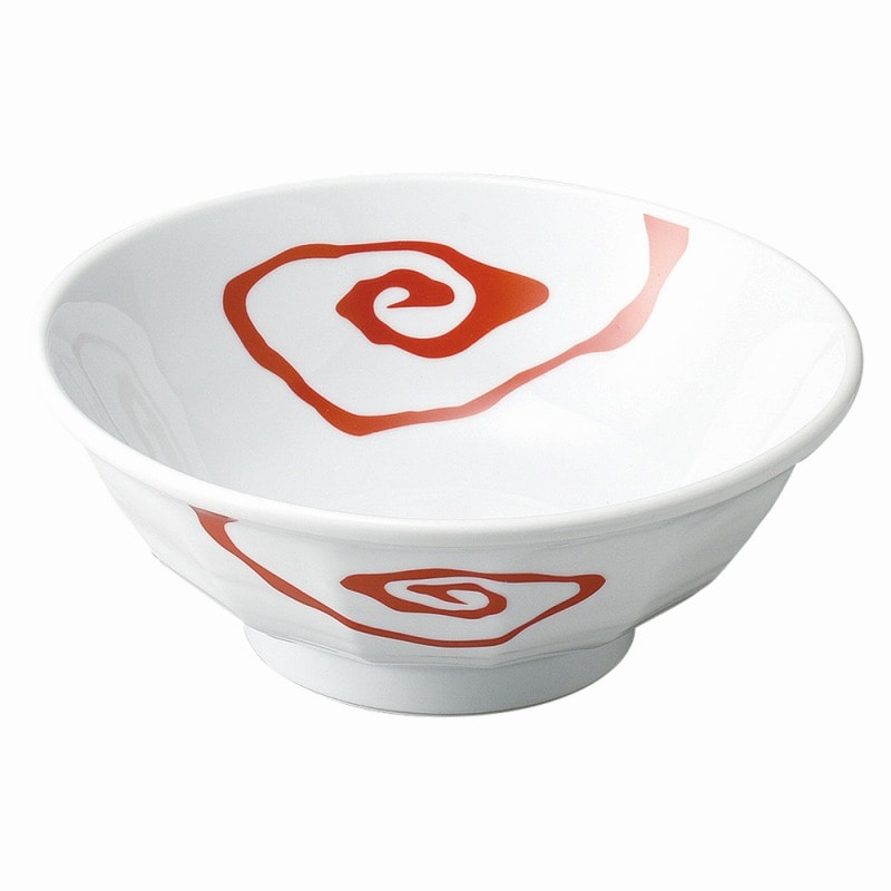 金正陶器 赤雲竜 削り7.0丼 1個(ご注文単位1個)【直送品】