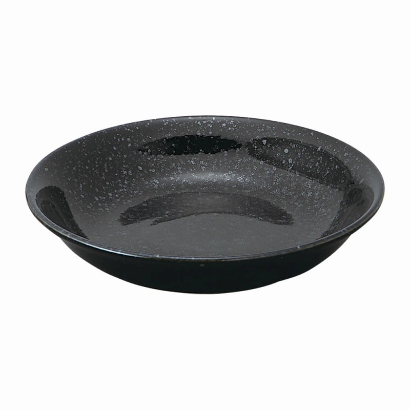 金正陶器 黒14cm深皿 1個(ご注文単位1個)【直送品】