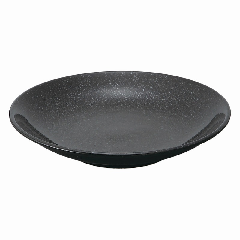 金正陶器 黒24.5cm深皿 1個(ご注文単位1個)【直送品】