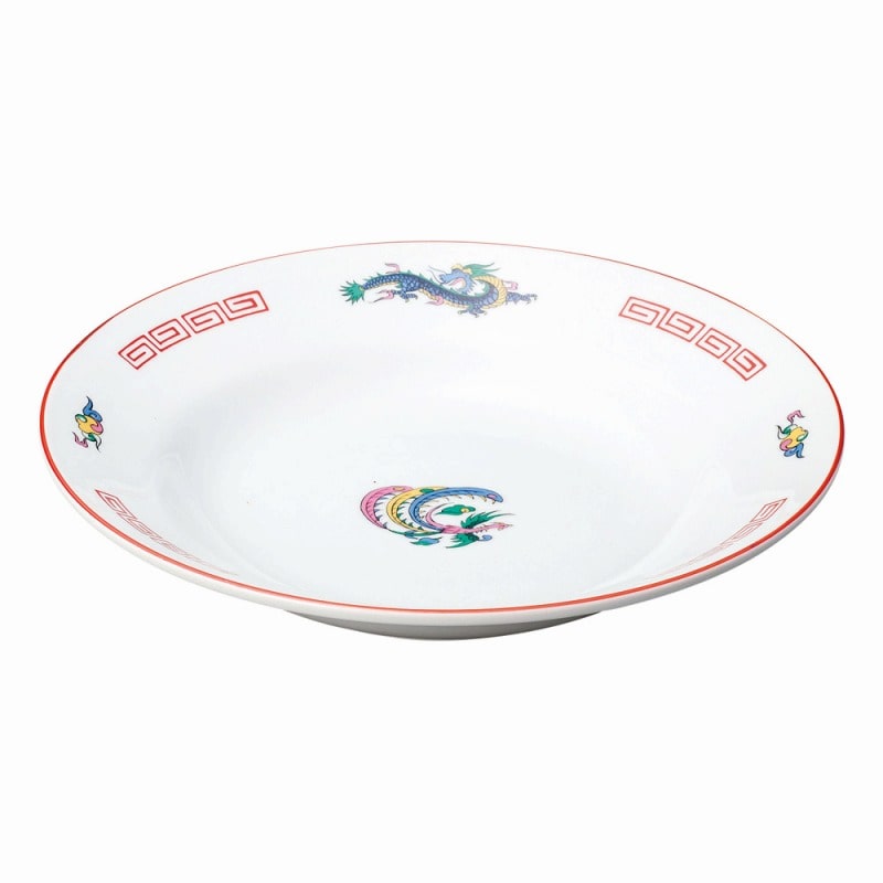 金正陶器 竜鳳 玉渕9吋スープ皿 1個(ご注文単位1個)【直送品】