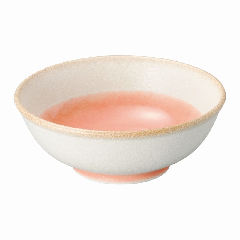 金正陶器 釉彩 (ピンク) 玉渕6.5丼 1個(ご注文単位1個)【直送品】