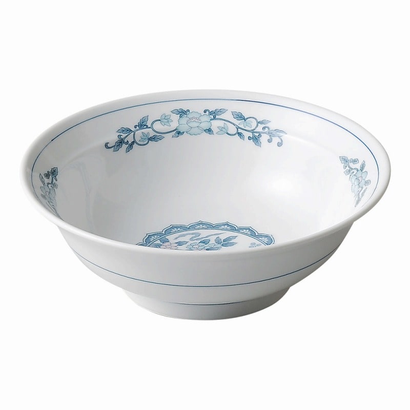 金正陶器 桃源郷 リム付8.0高台丼 1個(ご注文単位1個)【直送品】