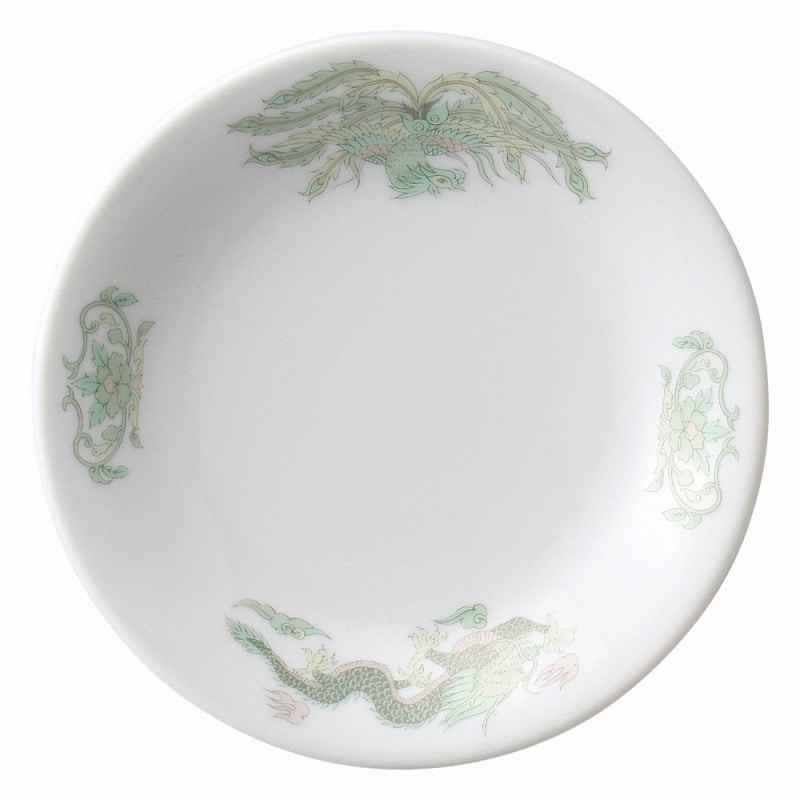 金正陶器 緑鳳竜 4.0皿 1個(ご注文単位1個)【直送品】