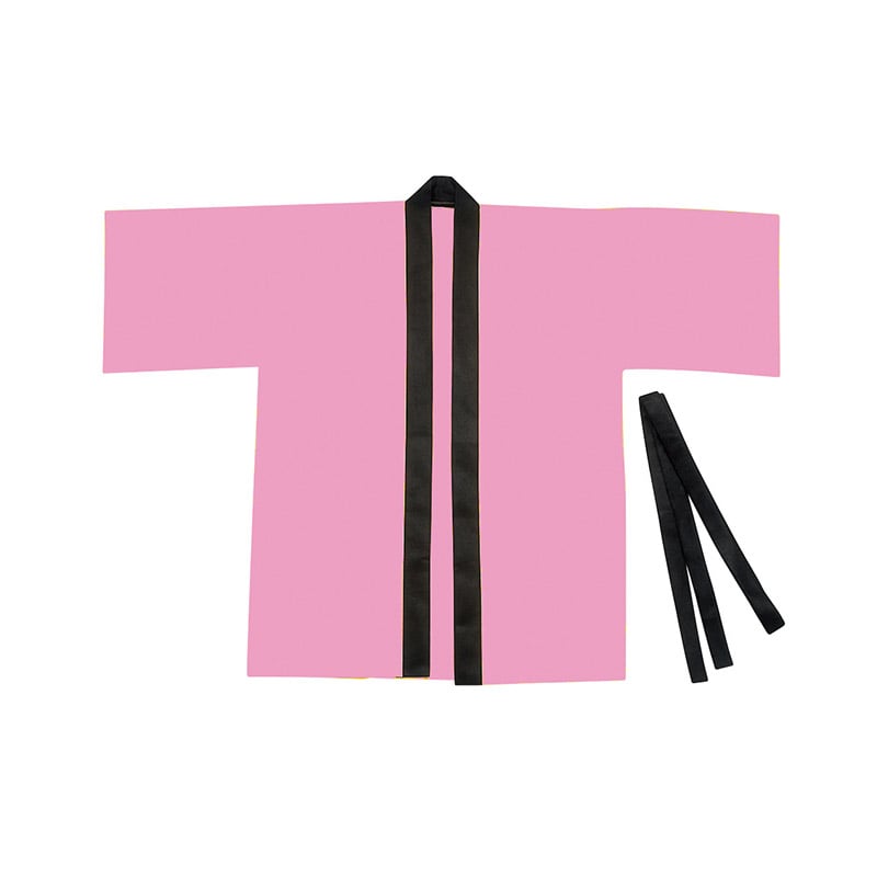 ㈱アーテックカラー不織布ハッピ　子供用　J　桃 1枚（ご注文単位1枚）【直送品】