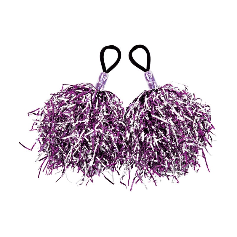 ㈱アーテックハンドフリーポンポン パープルシルバー 1組(ご注文単位1組)【直送品】