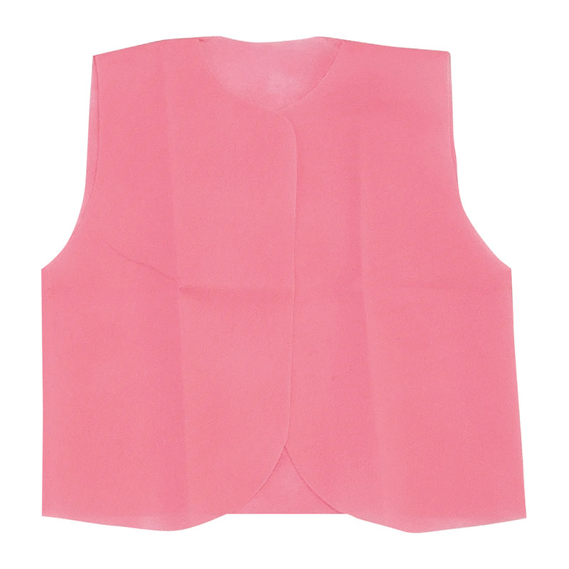 ㈱アーテック衣装ベース　C　ベスト　桃 1枚（ご注文単位1枚）【直送品】