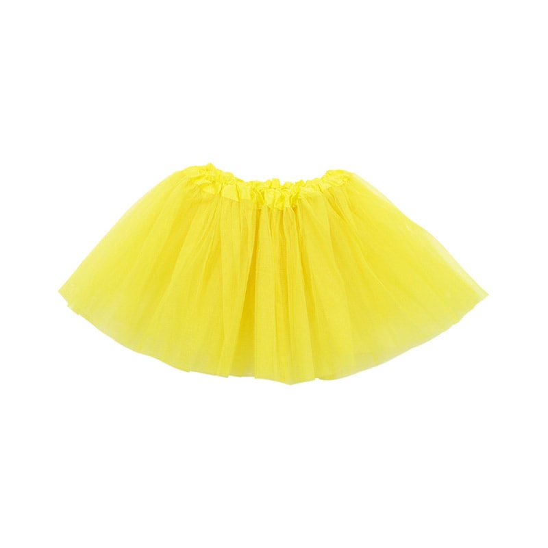 ㈱アーテックフリフリスカート 黄 チュールスカート 1枚(ご注文単位1枚)【直送品】
