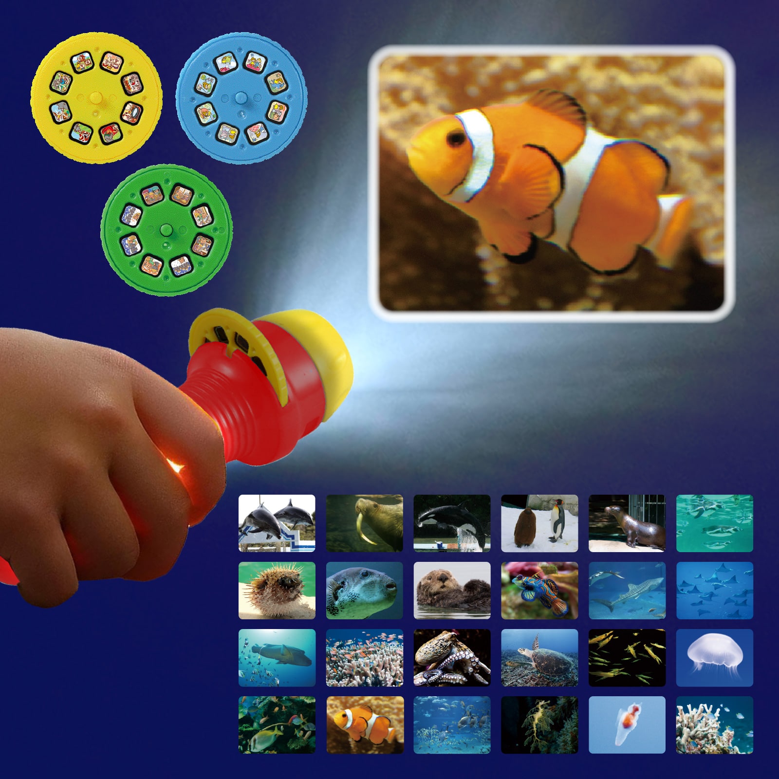 ㈱アーテックうみのいきものプロジェクター 1個(ご注文単位1個)【直送品】