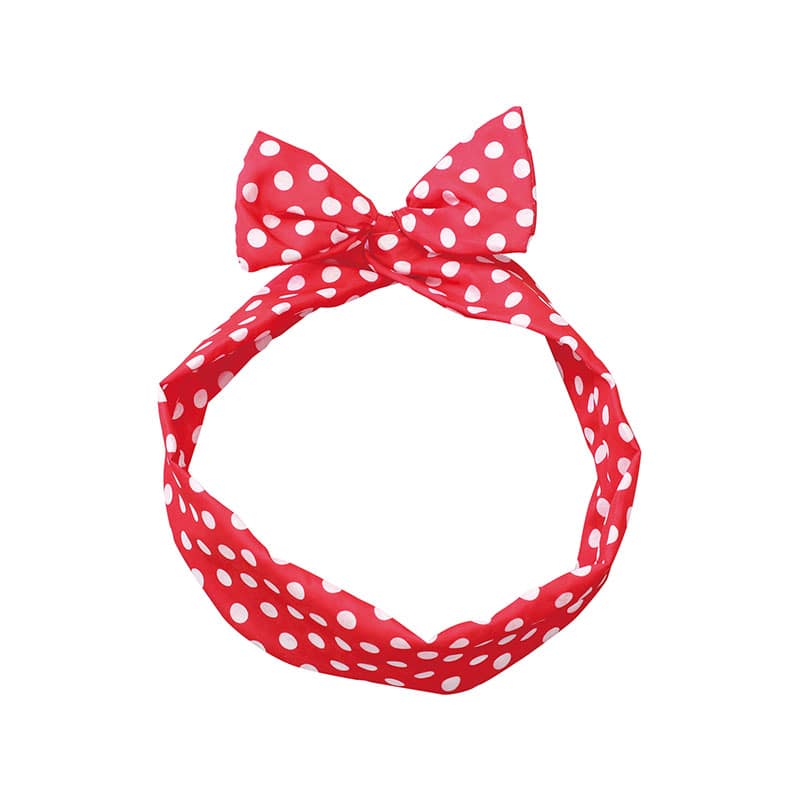 ㈱アーテックかんたんリボンカチューシャ レッド 1個(ご注文単位1個)【直送品】