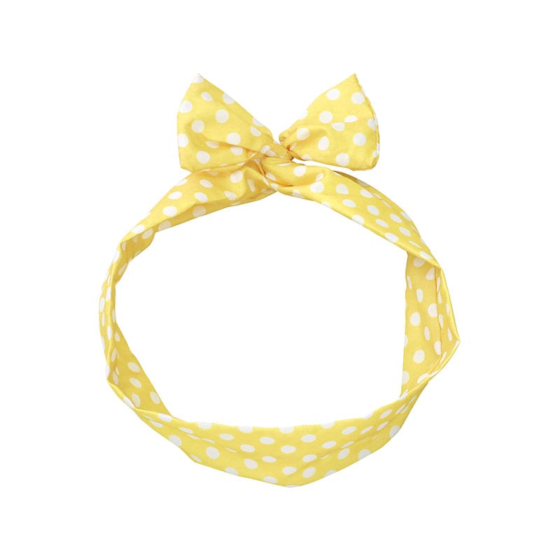 ㈱アーテックかんたんリボンカチューシャ イエロー 1個(ご注文単位1個)【直送品】